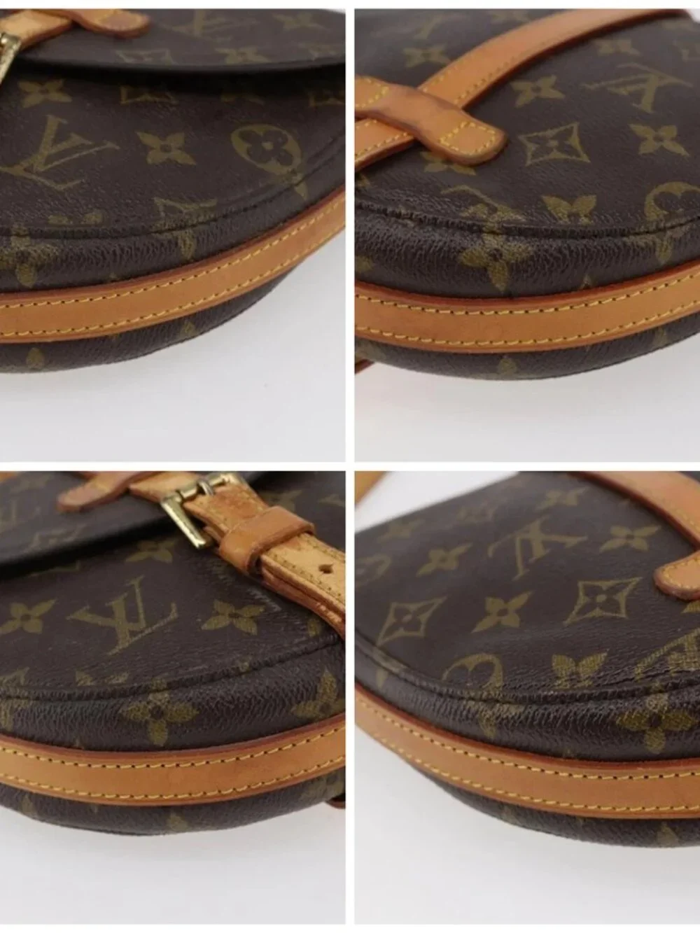 LOUIS VUITTON Monogram Chantilly PM Shoulder Bag M51234 LV Auth BA6197
